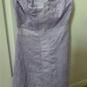 Wet Seal Strapless vibrant Lavender Dress picture does not do justice